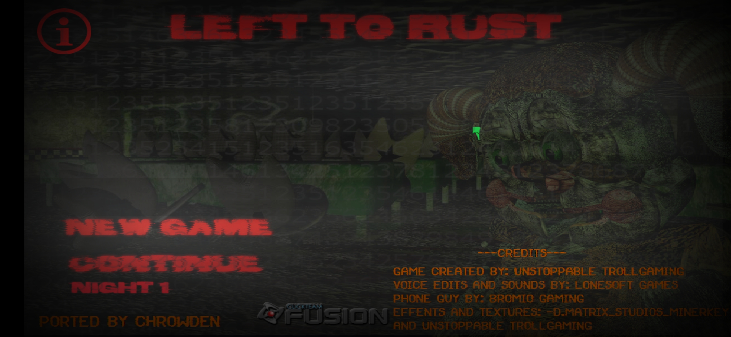 Left to Rust | FNaF Android Port Wiki | Fandom