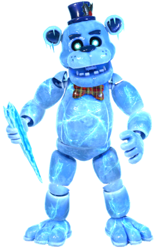  five nights at Freddy's Articulated Freddy Frostbear