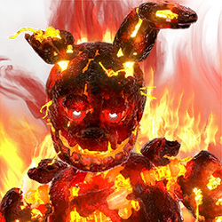 Flaming Springtrap, Five Nights at Freddys AR Wiki