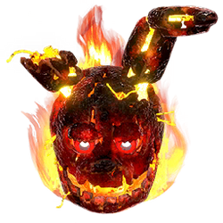 Flaming Springtrap, Five Nights at Freddys AR Wiki