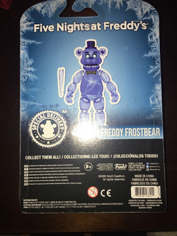 FUNKO FNAF FREDDY FROSTBEAR PLUSH NWT *WALMART EXCLUSIVE*