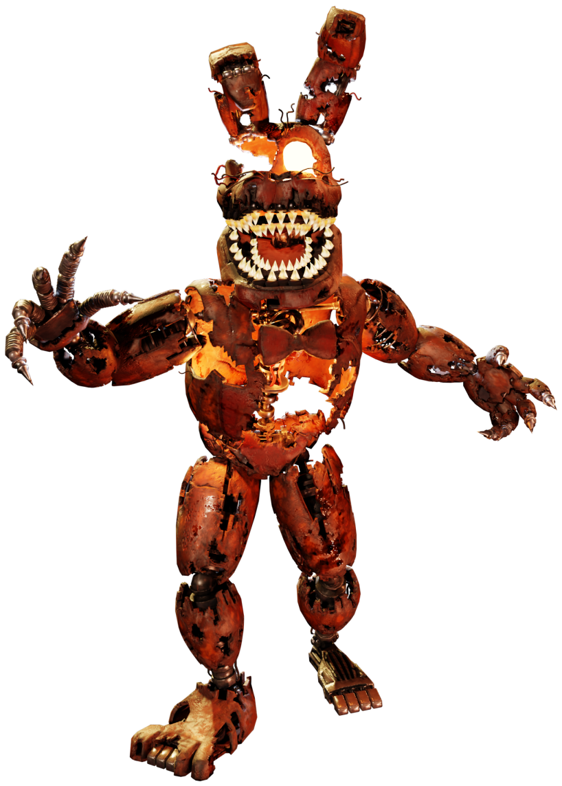 FNAF AR Nightmare Animatronics Jumpscare & Workshop Animations 