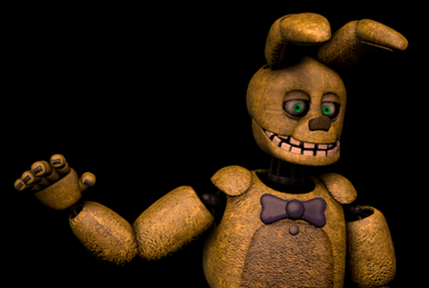 Springbonnie is innocent on account of that he is just a fella #FNAF # springbonnie #fredbear #fivenightsatfreddys