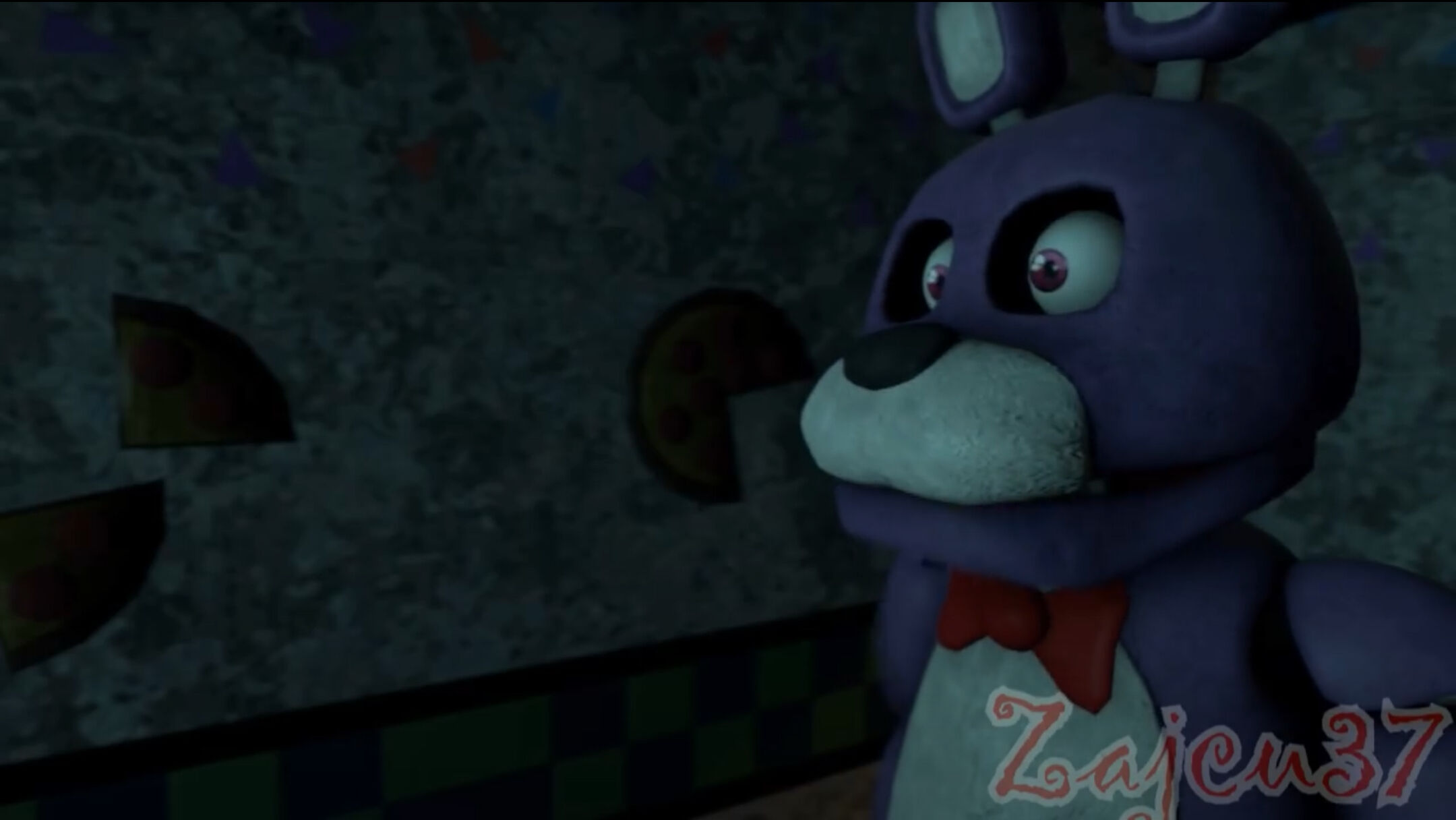 Bonnie (Zajcu37), FNAF AU Wiki