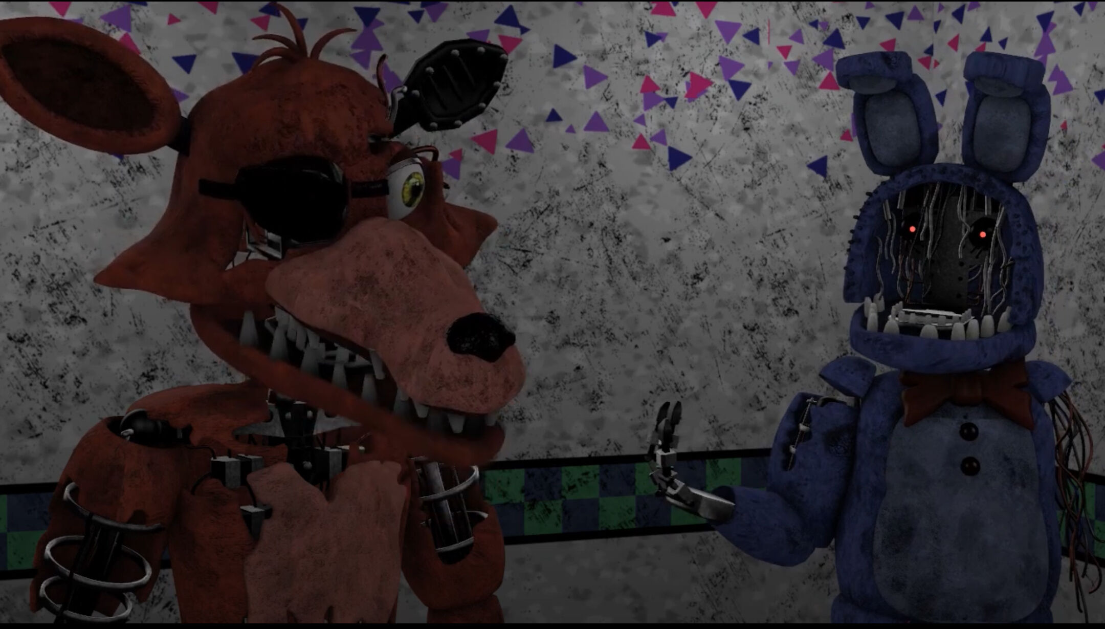 FNaF News Wire🎄🎅❄️ on X: 2 New Images For FIVE NIGHTS AT FREDDY'S  Featuring Bonnie And Foxy have been revealed Via a Gamejolt Project by  Scott Cawhton ( #FNAF #FNAFMovie  #FiveNightsAtFreddys  /