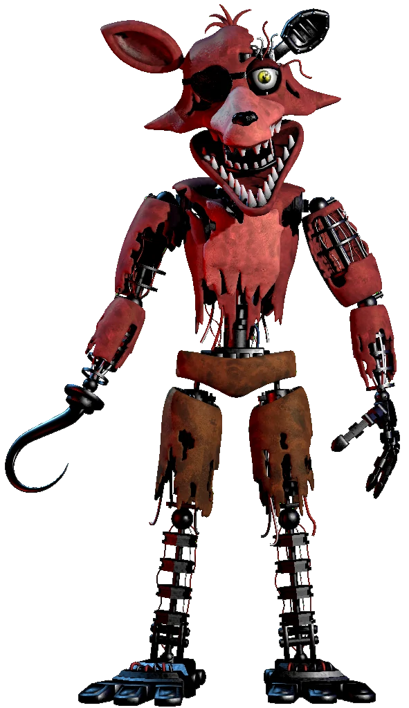 Withered Foxy (Andrewjohn100), FNAF AU Wiki