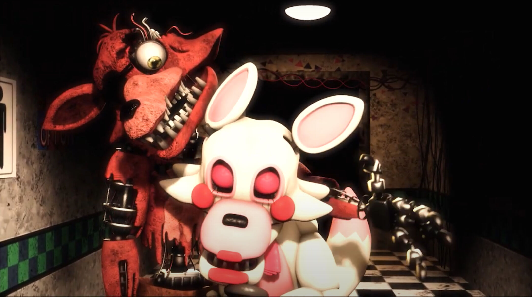 Fixed Mangle X Withered Foxy - FlipAnim