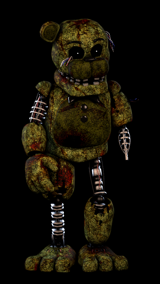 Speed Edit-Fixed Nightmare Fredbear and Nightmare (FNAF) 