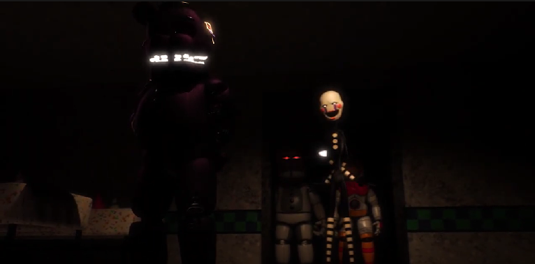 SHADOW FREDDY IN THE FNAF MOVIE #securitybreachruin #fnafjumpscare