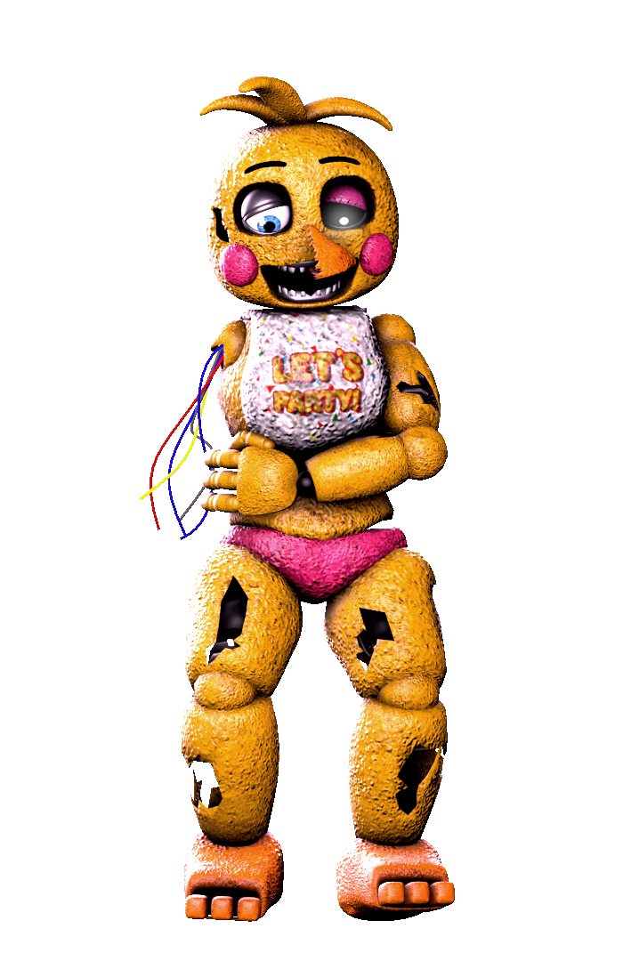 NIGHTMARE TOY CHICA IN FNAF 4 