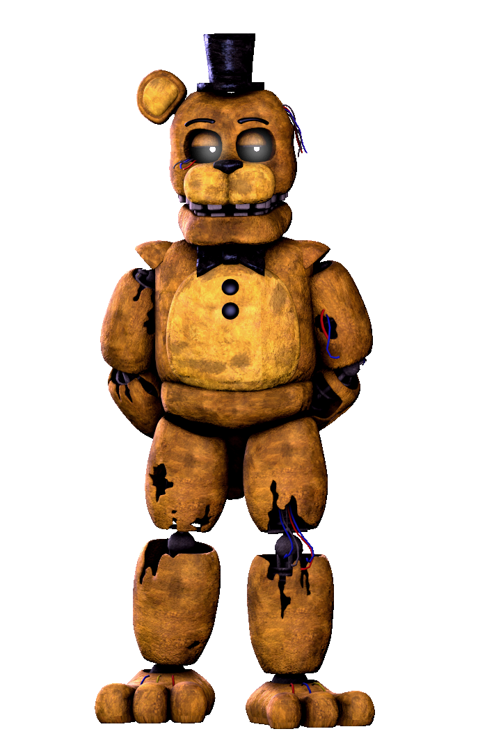 Withered Golden Freddy, Five Nights at Freddy's 2 Wiki