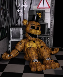 Withered Golden Freddy | FNAF: Coop Wiki | Fandom