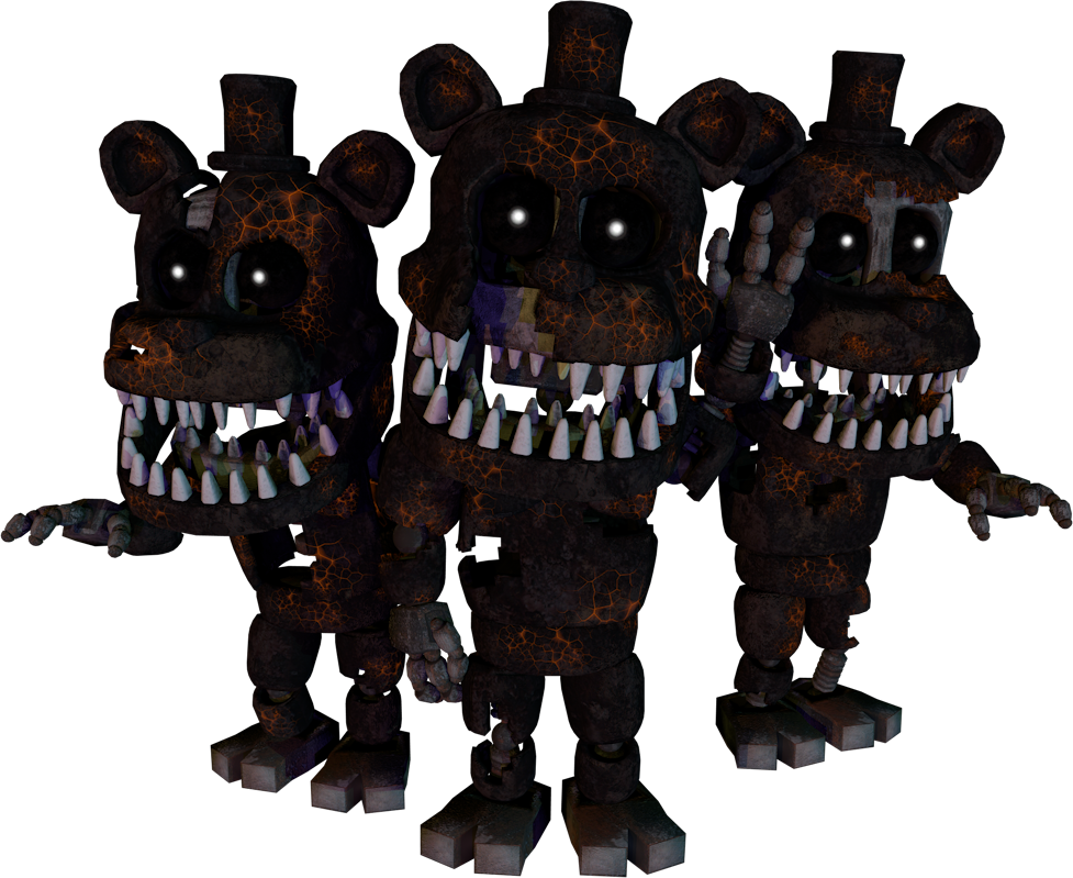 Fnaf hw. Сгоревший Фредди. Ночной Фредди. Сгоревший Фредди из бумаги.