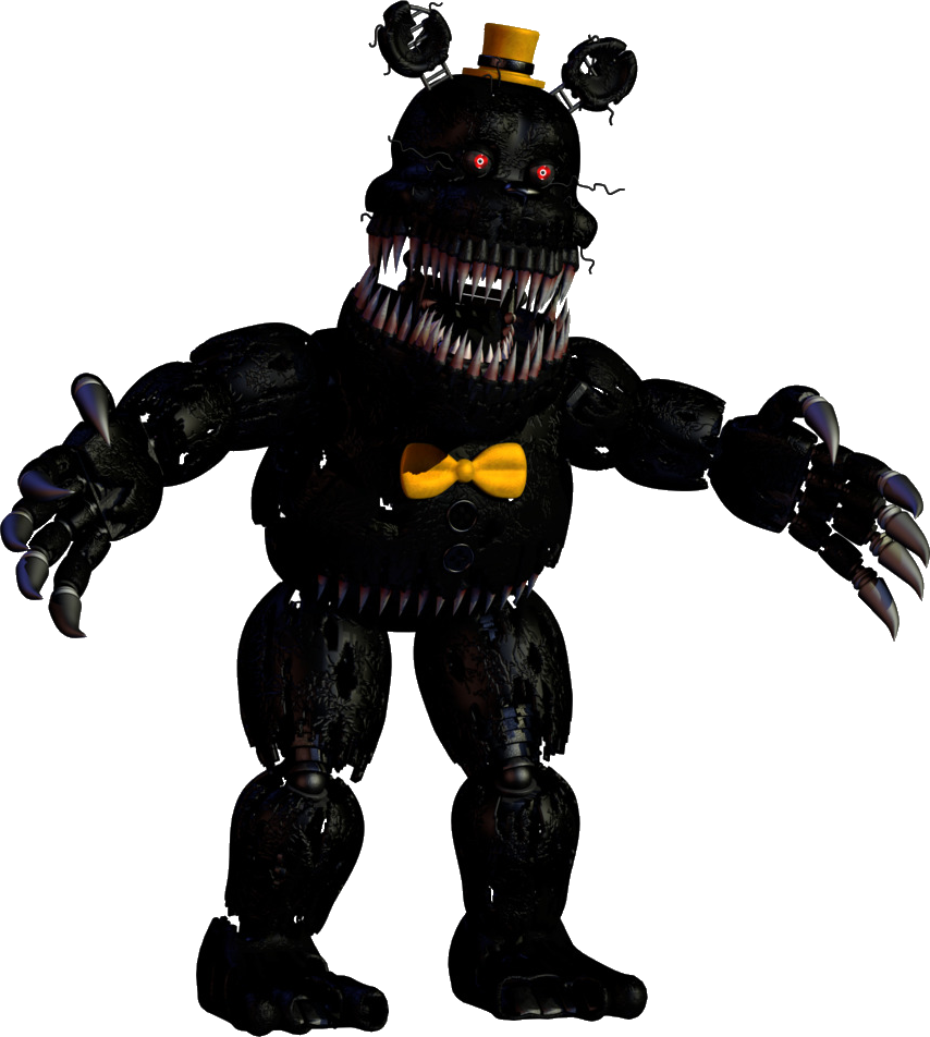 Картинки кошмарного фредди из fnaf 4