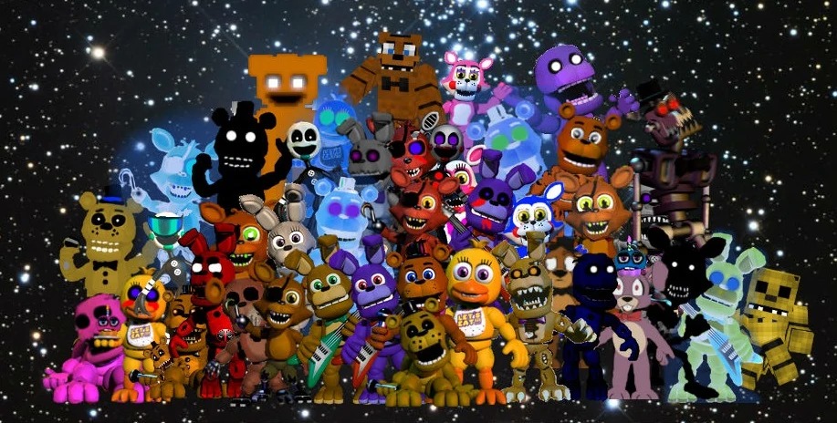 Fnaf world five nights at freddy s. Вселенная ФНАФ. ФНАФ вселенные. ФНАФ альтернативные вселенные. Фан Вселенная ФНАФ.