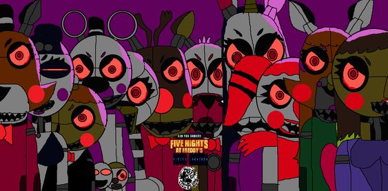 FNAF World Chapter 2: Molten Freddy Scene - Comic Studio