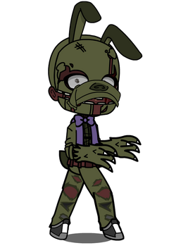 SpringTrap Desing Remake + Coisas Extra's (Gacha Club)