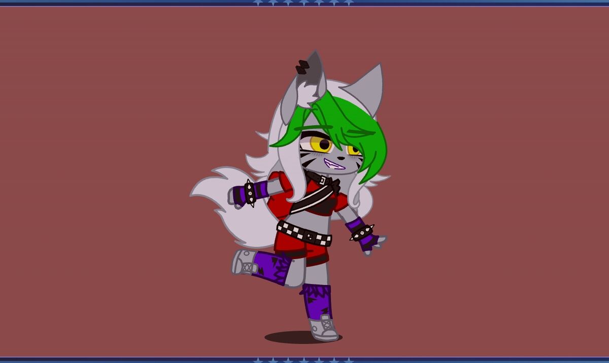 Roxy the wolf (FNAF SB) : r/GachaFnaf