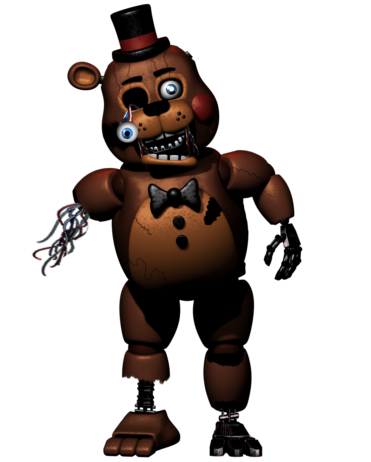 fnaf 2 toy freddy fan art