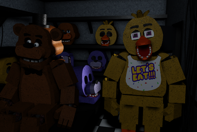 Ch4tt3r🗣️ on X: Can 7 Friends Survive Springtrap? (Roblox FNAF