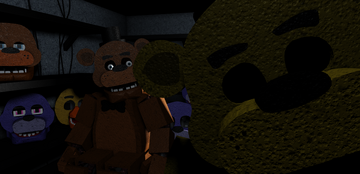 Golden Freddy) FNAF 2 GMOD MAP - Roblox