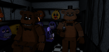 Golden Freddy) FNAF 2 GMOD MAP - Roblox