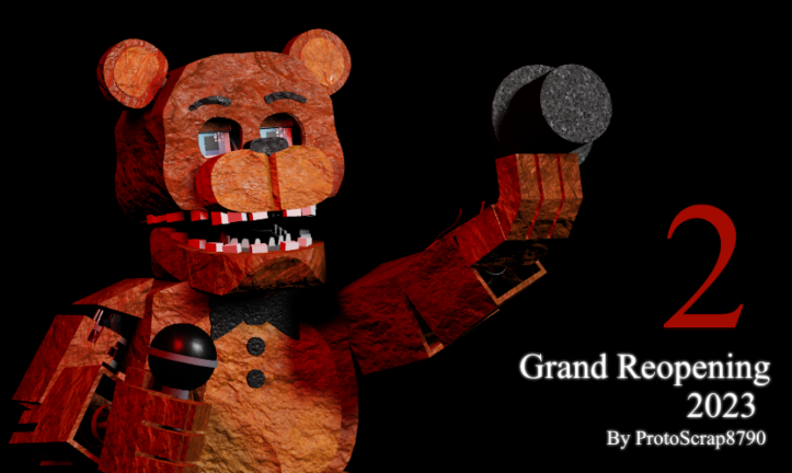 Withered Freddy Paint By Numbers - Numeral Paint Kit