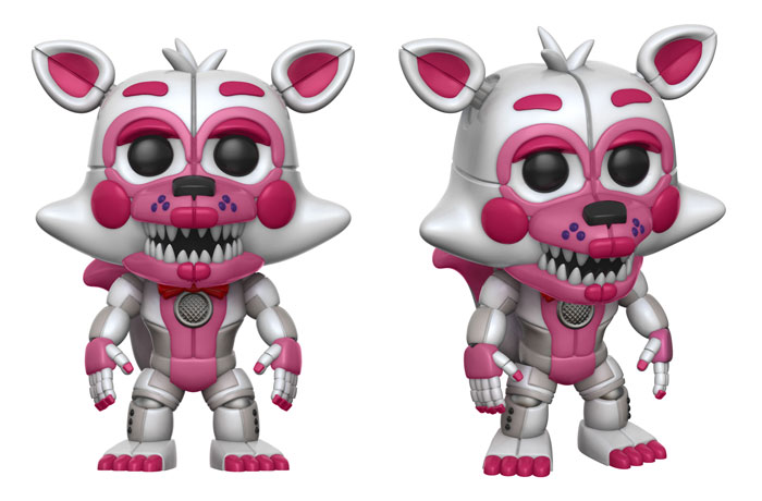 Funko POP SDCC 2017 Exclusive Sister Location 223 Jumpscare Funtime Foxy 