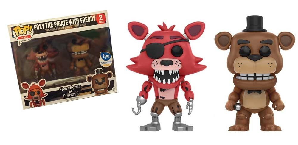 Balloon Foxy (Flocked) FNAF Funko Pop! & Tee Box