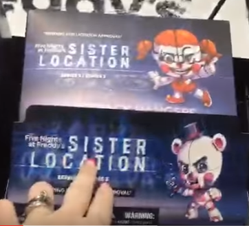 Five Nights at Freddy's Sister Location Hangers