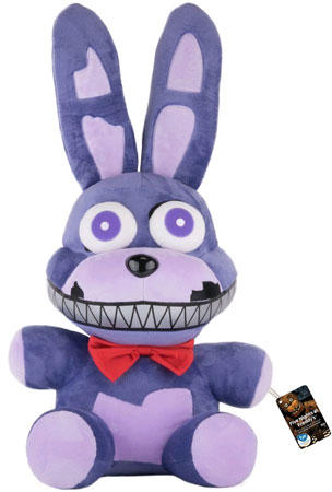 Cute Fnaf Purple Plush Nightmare Bonnie Plush Toys Five Nights At