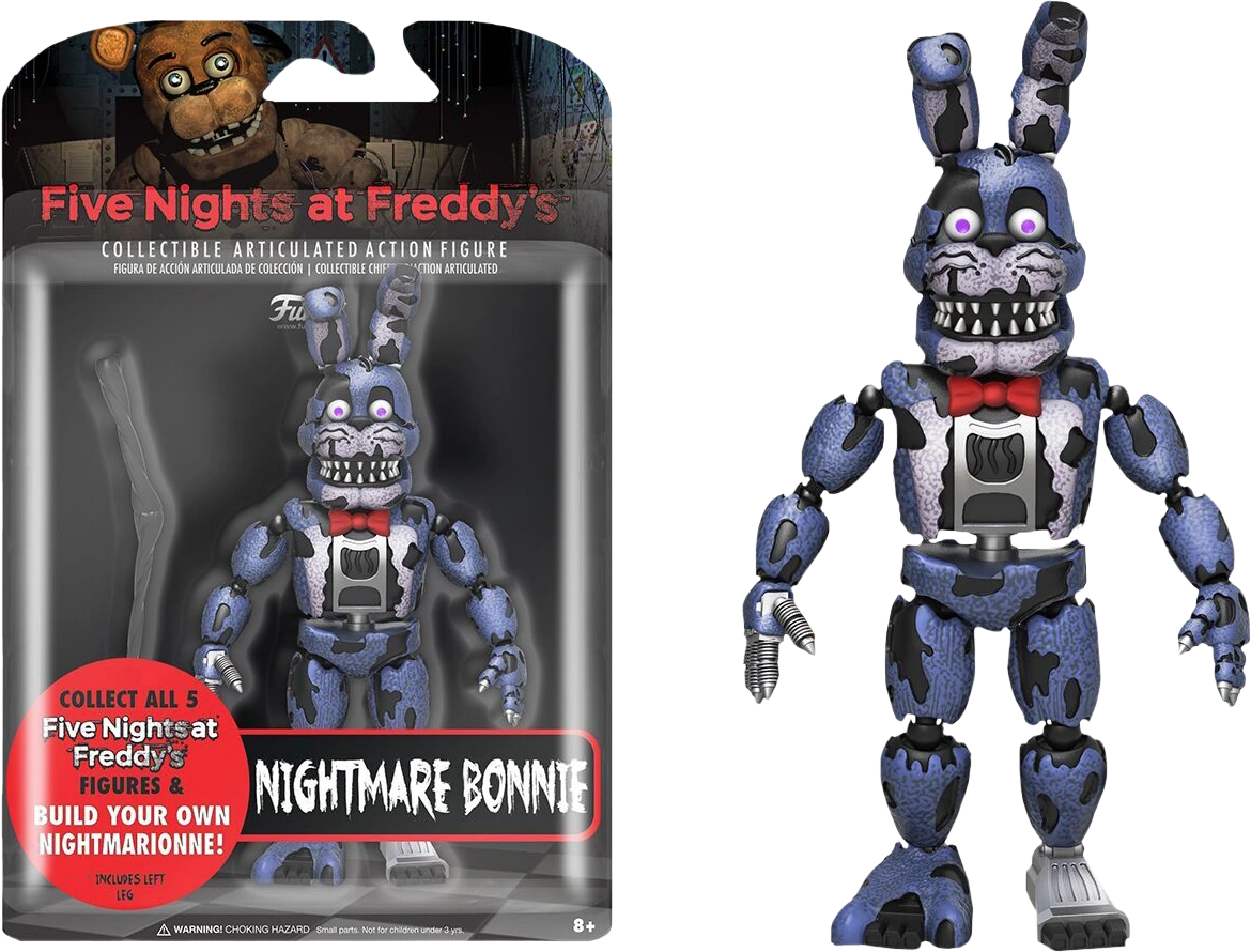 FUNKO Nightmare Bonnie Collectible Action Figure FNaF Merch Wiki Fandom