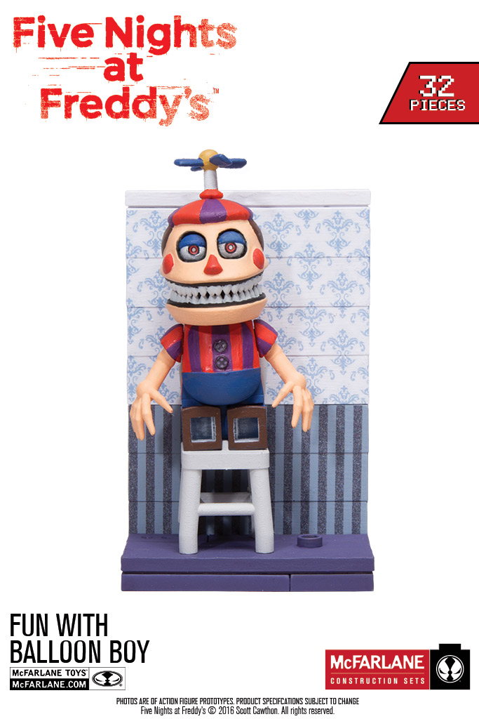 McFarlane Toys FNAF Five Nights at Freddy’s Marionette Puppet Mini Action  Figure