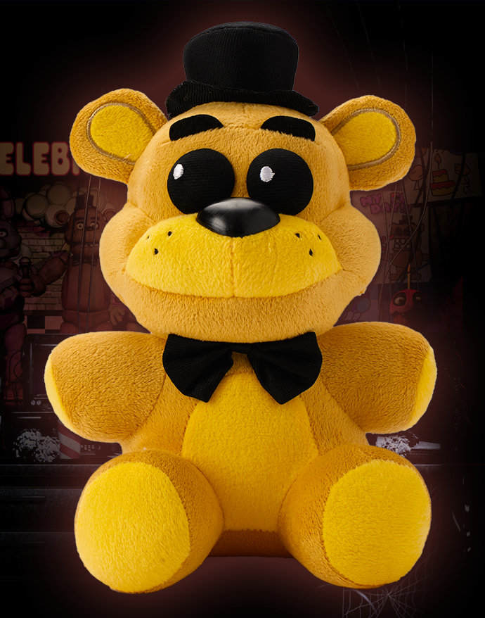 The Sanshee FNaF plushies (official FNaF merch) are exactly the