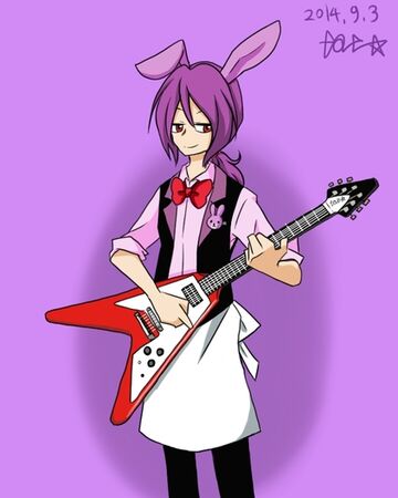 images Human Bonnie Anime bonnie fnaf pole bear wiki fandom