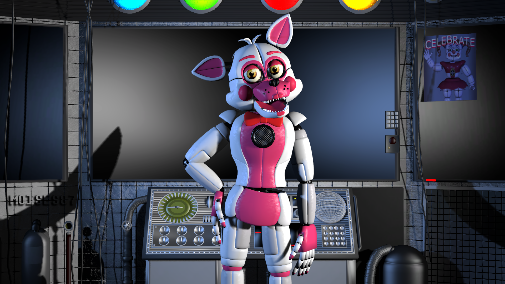 Cartoon Funtime Foxy Five Nights At Freddys Roleplay Wiki Fandom