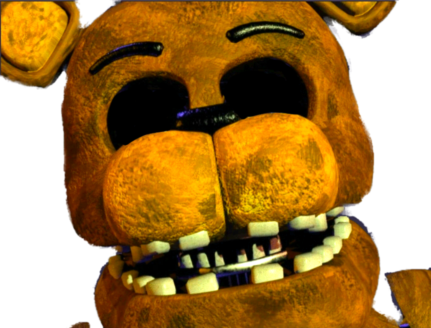 golden freddy fnaf 2 jumpscare