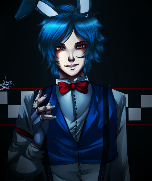 Fnaf 2 Toy Bonnie Human