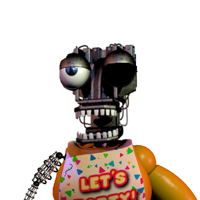 Toy Chica Png - Scary Chica Five Nights At Freddy's, Transparent