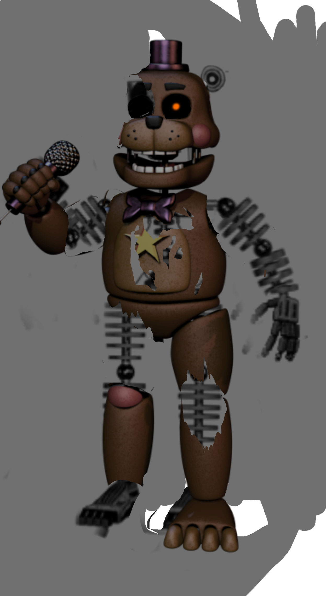 New FNAF 6 Animatronic!!!! Rockstar Freddy