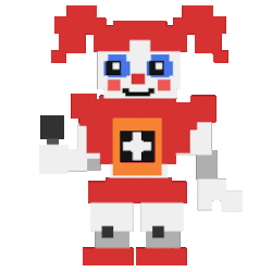 Solve Fnaf 5 - This is what happens when Funtime Foxy and Circus Baby  starts dating jigsaw puzzle online with 48 pieces