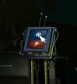 The right keypad in the Primary Control Module, next to Funtime Auditorium.