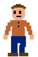 3243.png (4 KB) One of the orange-shirted people in Michael Afton's Cutscenes, suspicious of Michael's decaying body.