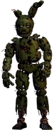 Springtrap from the Extras Menu in FNaF 3.