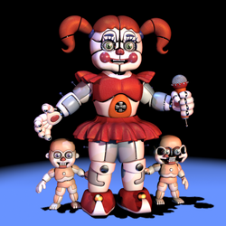 Penroze on X: 5. Open FNaF:SL and repeatedly die until you get to play the  Circus Baby minigame (placement contended). 6. Open FNaF2 a third time and  repeatedly die until you get