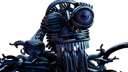 The Last Frame of Ennard's Jumpscare from Funtime Auditorium.