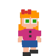 Ice Cream Girl.gif (10 KB) William Afton's Daughter that appears when you go back to the beginning with the ice cream.