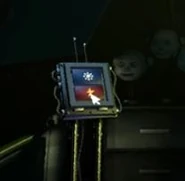 The left keypad in the Primary Control Module, next to Ballora's Gallery.