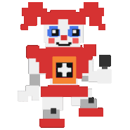 Circus Baby walking right.