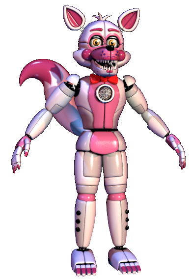 According to FNAF 2 there was a location with these characters with foxy  being replaced with Funtime foxy being put in the parts and service  alongside springbonnie, this location was possibly the